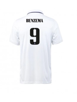Real Madrid Karim Benzema #9 Heimtrikot 2022-23 Kurzarm